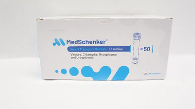 MedSchenker JAF281 Smart Transport Medium -1.5 ml Vial (x)- Pack of 50